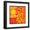 Florence Gold Cadmium-Lillian Pasenar-Framed Art Print