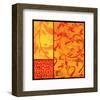 Florence Gold Cadmium-Lillian Pasenar-Framed Art Print