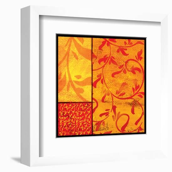 Florence Gold Cadmium-Lillian Pasenar-Framed Art Print