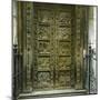 Florence (Italy), Baptistery, the Gates of Paradise by Ghiberti (1425-1452) , Circa 1895-Leon, Levy et Fils-Mounted Photographic Print