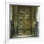 Florence (Italy), Baptistery, the Gates of Paradise by Ghiberti (1425-1452) , Circa 1895-Leon, Levy et Fils-Framed Photographic Print