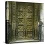 Florence (Italy), Baptistery, the Gates of Paradise by Ghiberti (1425-1452) , Circa 1895-Leon, Levy et Fils-Stretched Canvas