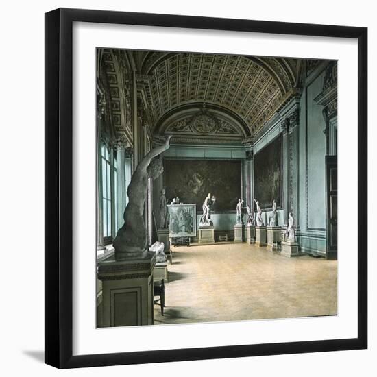 Florence (Italy), Museum, Niobe's Room, Circa 1895-Leon, Levy et Fils-Framed Photographic Print