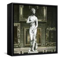 Florence (Italy), Museum of Offices, the Venus De Medicis, Circa 1895-Leon, Levy et Fils-Framed Stretched Canvas