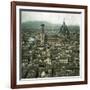 Florence (Italy), Panorama Taken from the Palazzo Vecchio, Circa 1895-Leon, Levy et Fils-Framed Photographic Print