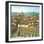 Florence (Italy), Panorama Taken from the Pitti Palace, Circa 1895-Leon, Levy et Fils-Framed Premium Photographic Print