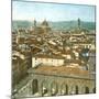 Florence (Italy), Panorama Taken from the Pitti Palace, Circa 1895-Leon, Levy et Fils-Mounted Photographic Print