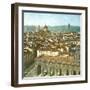 Florence (Italy), Panorama Taken from the Pitti Palace, Circa 1895-Leon, Levy et Fils-Framed Photographic Print