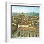 Florence (Italy), Panorama Taken from the Pitti Palace, Circa 1895-Leon, Levy et Fils-Framed Photographic Print