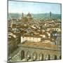 Florence (Italy), Panorama Taken from the Pitti Palace, Circa 1895-Leon, Levy et Fils-Mounted Photographic Print