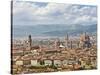 Florence Italy, skyline-David Sailors-Stretched Canvas