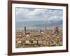 Florence Italy, skyline-David Sailors-Framed Photographic Print