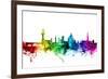 Florence Italy Skyline-Michael Tompsett-Framed Art Print