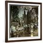 Florence (Italy), the Anteroom of the Pitti Palace, Circa 1895-Leon, Levy et Fils-Framed Photographic Print