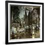 Florence (Italy), the Anteroom of the Pitti Palace, Circa 1895-Leon, Levy et Fils-Framed Photographic Print