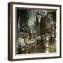 Florence (Italy), the Anteroom of the Pitti Palace, Circa 1895-Leon, Levy et Fils-Framed Photographic Print