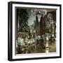 Florence (Italy), the Anteroom of the Pitti Palace, Circa 1895-Leon, Levy et Fils-Framed Photographic Print