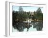 Florence (Italy), the Boboli Gardens-Leon, Levy et Fils-Framed Premium Photographic Print