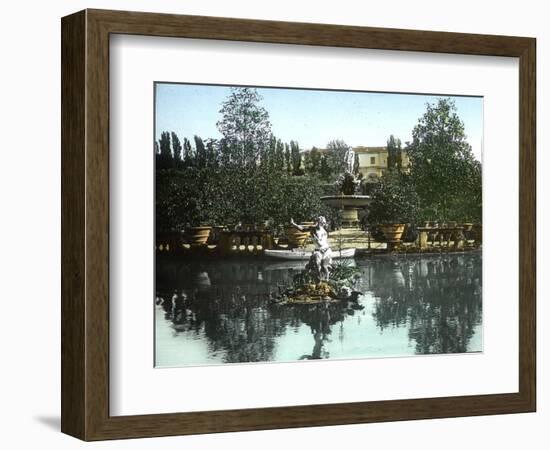 Florence (Italy), the Boboli Gardens-Leon, Levy et Fils-Framed Photographic Print