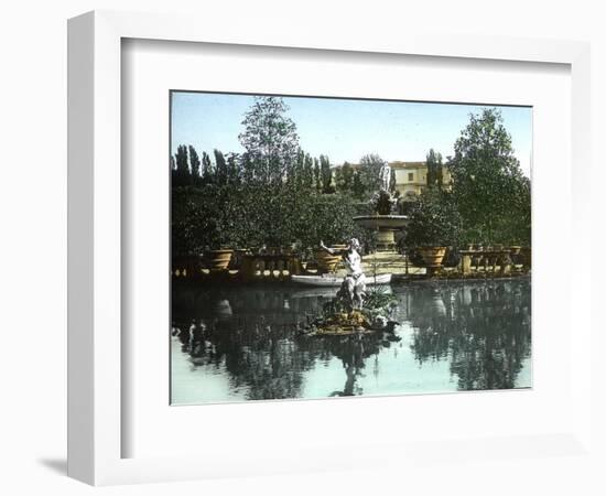 Florence (Italy), the Boboli Gardens-Leon, Levy et Fils-Framed Photographic Print