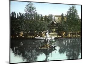 Florence (Italy), the Boboli Gardens-Leon, Levy et Fils-Mounted Photographic Print