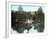 Florence (Italy), the Boboli Gardens-Leon, Levy et Fils-Framed Photographic Print