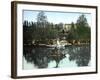 Florence (Italy), the Boboli Gardens-Leon, Levy et Fils-Framed Photographic Print