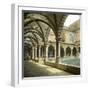 Florence (Italy), the Cloister of the Santa Maria Novella Church, Circa 1895-Leon, Levy et Fils-Framed Photographic Print