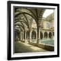 Florence (Italy), the Cloister of the Santa Maria Novella Church, Circa 1895-Leon, Levy et Fils-Framed Photographic Print