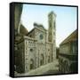 Florence (Italy), the Duomo (Or Santa Maria Del Fiore) and the Bell Tower, Circa 1895-Leon, Levy et Fils-Framed Stretched Canvas