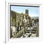 Florence (Italy), the Monumental Cemetery of San Miniato Al Monte, Al Rises, Circa 1895-Leon, Levy et Fils-Framed Photographic Print