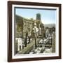 Florence (Italy), the Monumental Cemetery of San Miniato Al Monte, Al Rises, Circa 1895-Leon, Levy et Fils-Framed Photographic Print