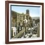 Florence (Italy), the Monumental Cemetery of San Miniato Al Monte, Al Rises, Circa 1895-Leon, Levy et Fils-Framed Photographic Print