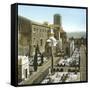 Florence (Italy), the Monumental Cemetery of San Miniato Al Monte, Al Rises, Circa 1895-Leon, Levy et Fils-Framed Stretched Canvas