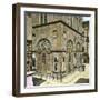 Florence (Italy), the Orsanmichele (1337-1404), Former Grain Market Turned into an Oratory in 1412-Leon, Levy et Fils-Framed Photographic Print