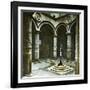 Florence (Italy), the Palazzo Vecchio (Or Palazzo Della Signora), the Courtyard, Circa 1895-Leon, Levy et Fils-Framed Photographic Print