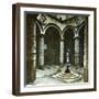 Florence (Italy), the Palazzo Vecchio (Or Palazzo Della Signora), the Courtyard, Circa 1895-Leon, Levy et Fils-Framed Photographic Print