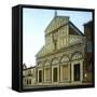 Florence (Italy), the San Miniato Al Monte Church, Rebuilt in 1018-Leon, Levy et Fils-Framed Stretched Canvas