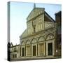 Florence (Italy), the San Miniato Al Monte Church, Rebuilt in 1018-Leon, Levy et Fils-Stretched Canvas