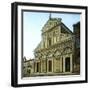 Florence (Italy), the San Miniato Al Monte Church, Rebuilt in 1018-Leon, Levy et Fils-Framed Photographic Print