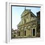 Florence (Italy), the San Miniato Al Monte Church, Rebuilt in 1018-Leon, Levy et Fils-Framed Photographic Print