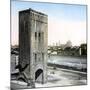 Florence (Italy), the San Niccolo Gate (1324) and the Arno, Circa 1895-Leon, Levy et Fils-Mounted Photographic Print