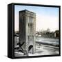 Florence (Italy), the San Niccolo Gate (1324) and the Arno, Circa 1895-Leon, Levy et Fils-Framed Stretched Canvas