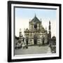 Florence (Italy), the Santa Croce Church, Circa 1895-Leon, Levy et Fils-Framed Photographic Print