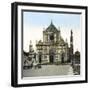 Florence (Italy), the Santa Croce Church, Circa 1895-Leon, Levy et Fils-Framed Photographic Print