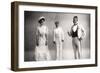 Florence Jameson, Reginald Switz and Alfred Clarke in a Scene from the Blue Moon, 20th Century-Foulsham and Banfield-Framed Giclee Print