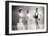 Florence Jameson, Reginald Switz and Alfred Clarke in a Scene from the Blue Moon, 20th Century-Foulsham and Banfield-Framed Giclee Print