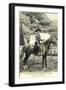 Florence La Duc, Roping Champion-null-Framed Art Print