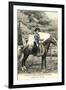 Florence La Duc, Roping Champion-null-Framed Art Print