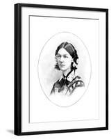 Florence Nightingale (1820-191), British Nurse-null-Framed Giclee Print